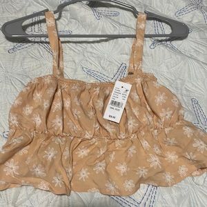 pacsun light pink top